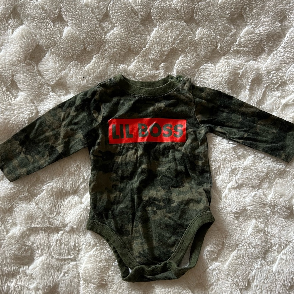 Camo onesie